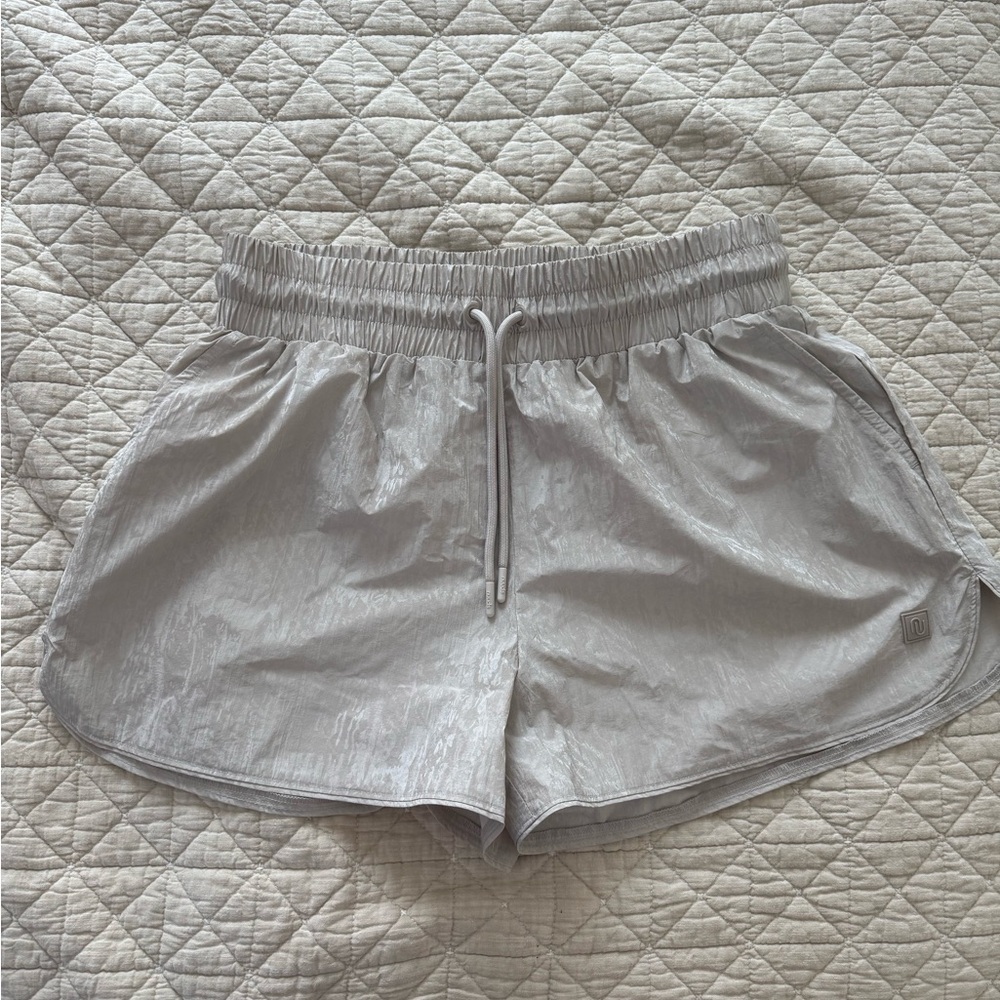 nuuds Light Gray Athletic Shorts